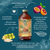 Preorder: Portland Soda Syrups Passion Fruit Citrus Syrup