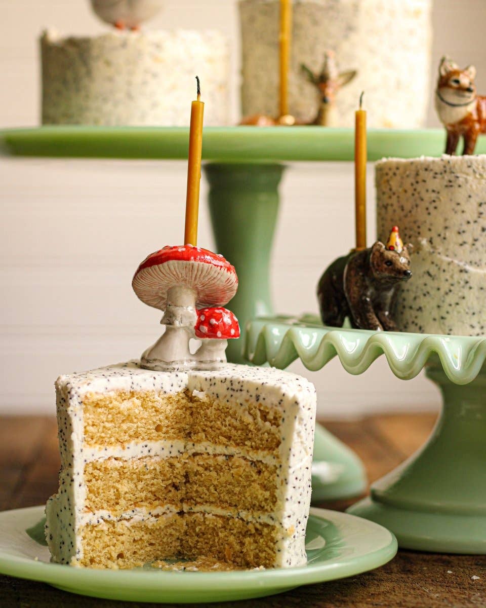 In Stock! Mushroom Cake Topper