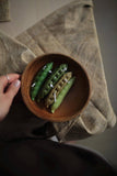 Realistic Pea Pod Beeswax Candle
