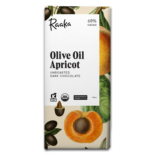 Olive Oil Apricot Chocolate Bar - Spring Limited Edition