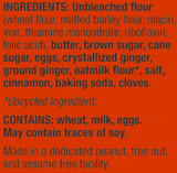 Ginger Snap Cookies | Premium Snacks | 12 pack | 5oz