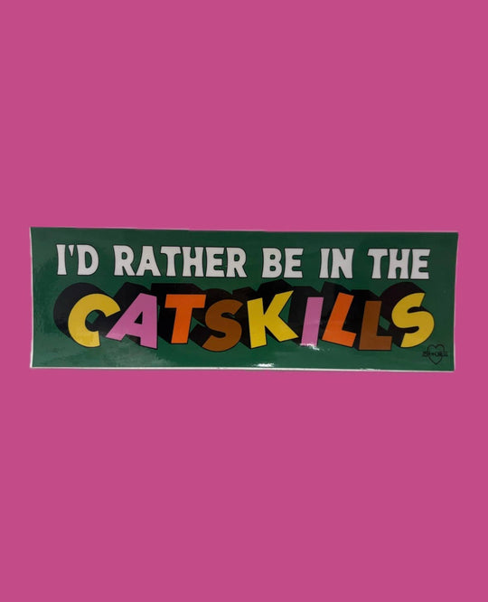 Bumper Sticker - Catskills