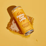 Cold Brew Coffee Cans - Honey Oat Latte, Ready to Drink, 24 Pack, Dairy Free and Slightly Sweet
