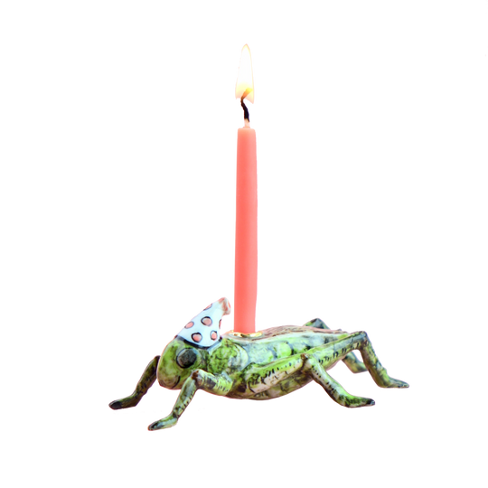 Cricket Porcelain Cake Topper