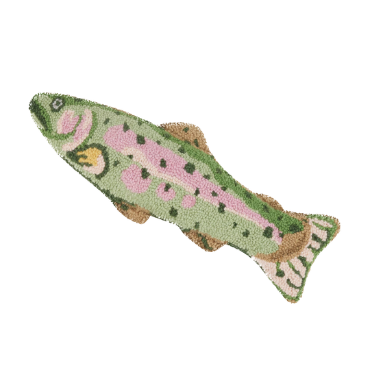 Preorder: Trout Hook Pillow