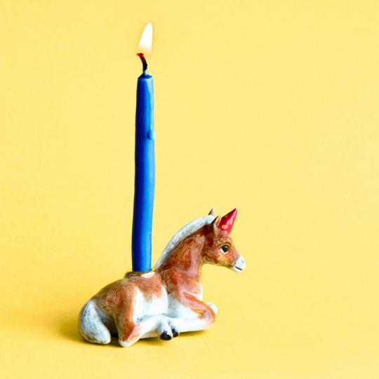 Year of the Horse Porcelain Cake Topper